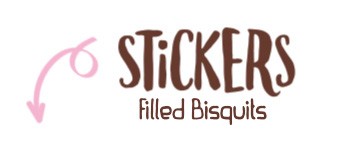 Stickers Filled Biscuits
